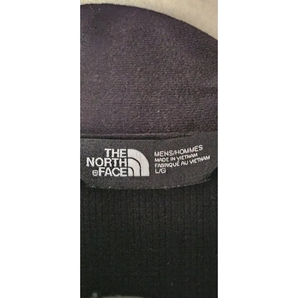 North Face Ridgeline shell vest windwall full zip‎ vest Men Sz L charcoal grey